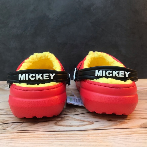Crocs Classic Lined Disney Mickey Mouse Clog - Picture 11 of 16